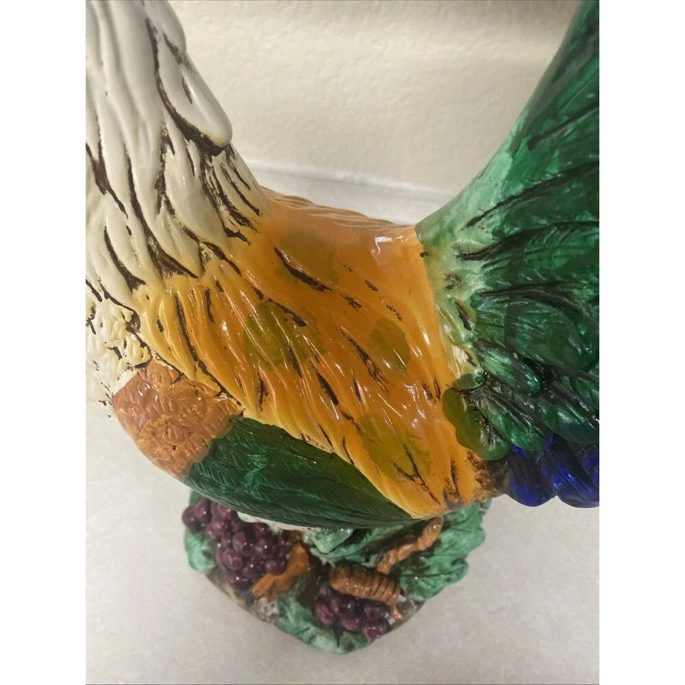 Beautiful Three Hands Corp Large Ceramic Rooster